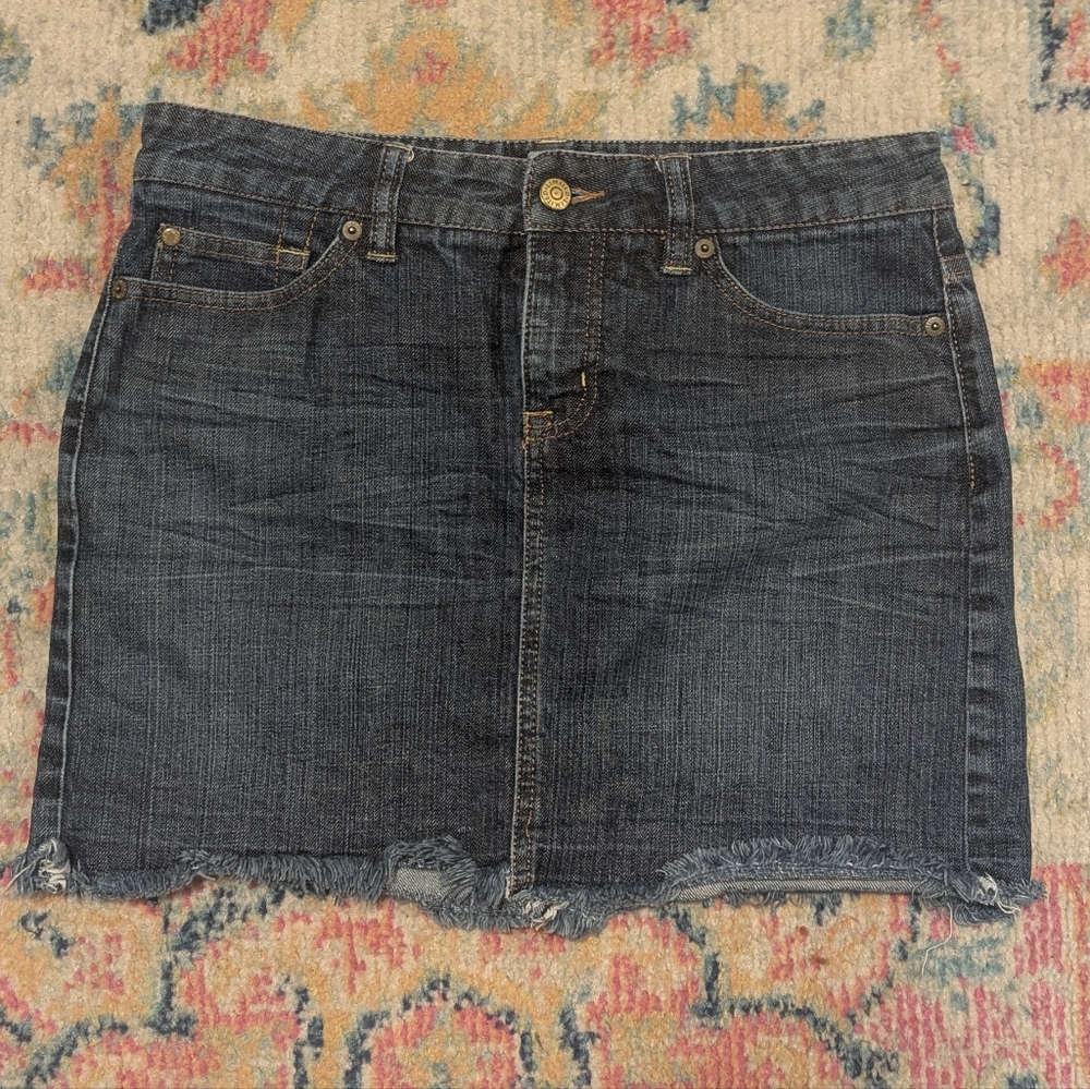 The Limited Denim Mini Skirt, 4
